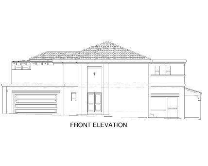 Tuscan House - Elevation