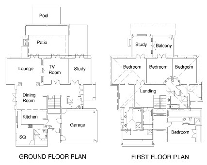 Floor Plan - 4 Bedroom House