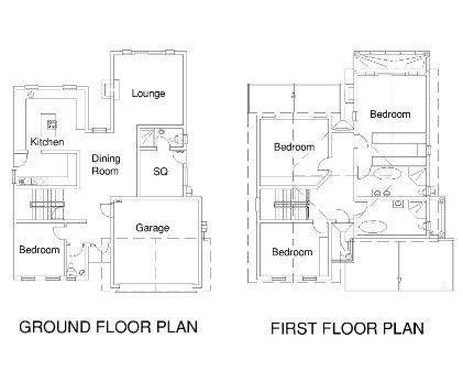 Floor Plan - 3 Bedroom House